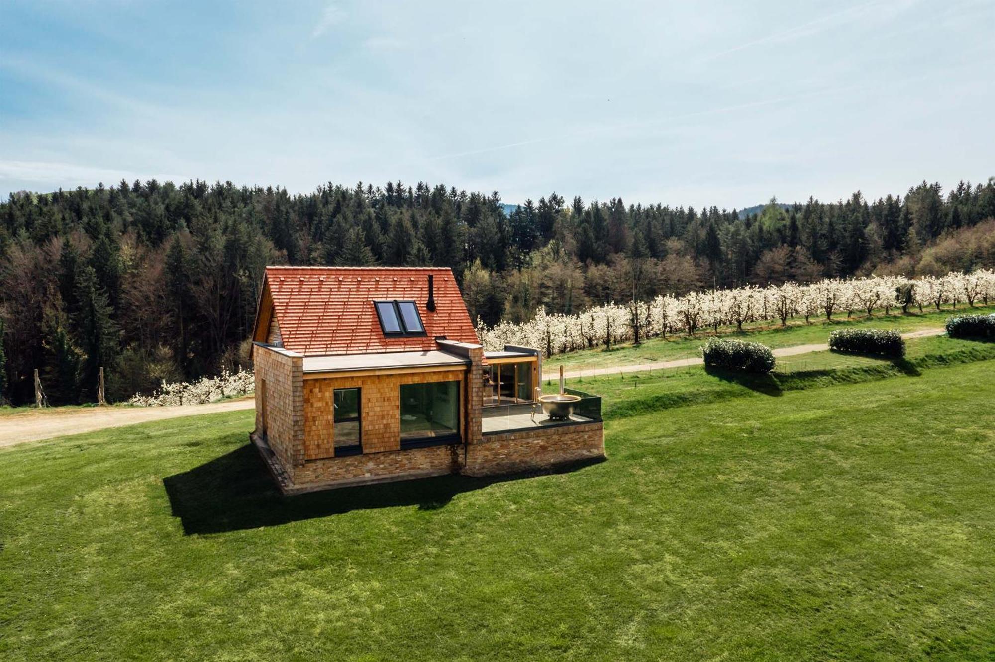 Chalet "Troadkostn" Mit Finnischer Panoramasauna & Edelstahl Hot Tub Eibiswald Exteriér fotografie